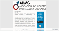 Desktop Screenshot of hombresgolpeados.wordpress.com