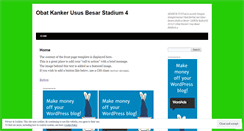 Desktop Screenshot of obatkankerususbesarstadium4ok.wordpress.com