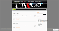 Desktop Screenshot of lifeafterthecoversave.wordpress.com