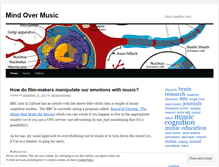 Tablet Screenshot of mindovermusic.wordpress.com