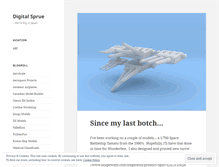 Tablet Screenshot of digitalsprue.wordpress.com