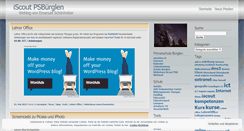 Desktop Screenshot of iscoutpsb.wordpress.com