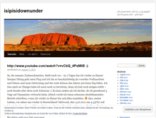 Tablet Screenshot of isipisidownunder.wordpress.com