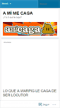 Mobile Screenshot of amimecaga.wordpress.com