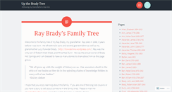 Desktop Screenshot of bradyline.wordpress.com