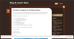 Desktop Screenshot of javiermazar4.wordpress.com