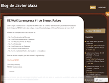 Tablet Screenshot of javiermazar4.wordpress.com