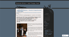 Desktop Screenshot of buenosairesandtangotoo.wordpress.com