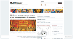 Desktop Screenshot of myorthodoxy.wordpress.com