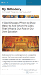 Mobile Screenshot of myorthodoxy.wordpress.com