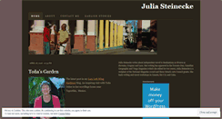 Desktop Screenshot of juliasteinecke.wordpress.com