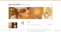 Desktop Screenshot of julesanddella.wordpress.com