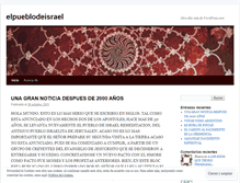 Tablet Screenshot of elpueblodeisrael.wordpress.com