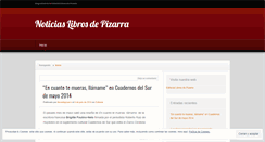 Desktop Screenshot of librosdepizarra.wordpress.com