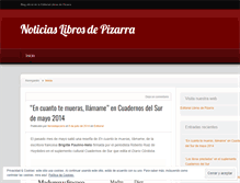 Tablet Screenshot of librosdepizarra.wordpress.com