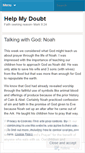Mobile Screenshot of helpmydoubt.wordpress.com