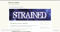 Desktop Screenshot of marciacolette.wordpress.com
