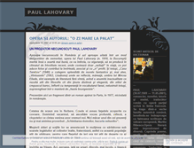 Tablet Screenshot of paullahovary.wordpress.com