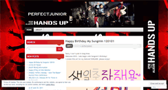 Desktop Screenshot of perfectjunior.wordpress.com