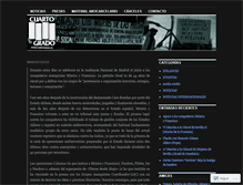 Tablet Screenshot of cuartogradoandalucia.wordpress.com