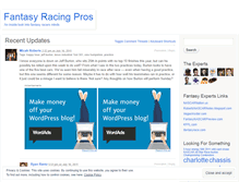 Tablet Screenshot of fantasyracingpros.wordpress.com