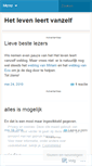 Mobile Screenshot of hetlevenleertvanzelf.wordpress.com