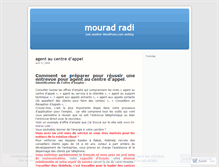 Tablet Screenshot of mourad77.wordpress.com