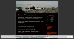 Desktop Screenshot of moftblond.wordpress.com