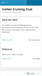 Mobile Screenshot of calibercruisingclub.wordpress.com