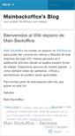 Mobile Screenshot of mainbackoffice.wordpress.com