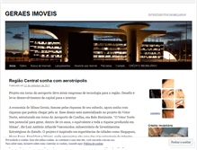 Tablet Screenshot of geraesimoveis.wordpress.com
