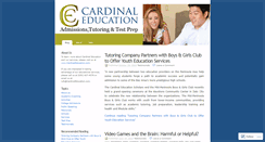 Desktop Screenshot of cardinaledu.wordpress.com