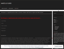 Tablet Screenshot of marcelloguido.wordpress.com
