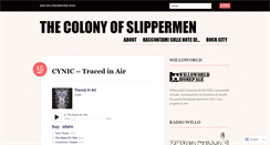 Desktop Screenshot of colonyofslippermen.wordpress.com