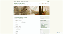 Desktop Screenshot of dhenykurniawan.wordpress.com