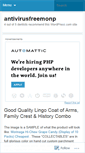 Mobile Screenshot of antivirusfreemonp.wordpress.com