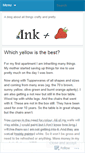 Mobile Screenshot of inkandberry.wordpress.com