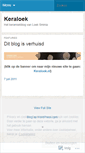 Mobile Screenshot of keraloek.wordpress.com
