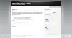Desktop Screenshot of increaseprodictivityusingsocialmedia.wordpress.com