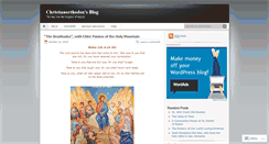 Desktop Screenshot of christianorthodox.wordpress.com