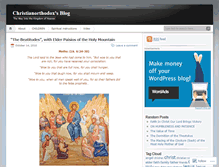 Tablet Screenshot of christianorthodox.wordpress.com