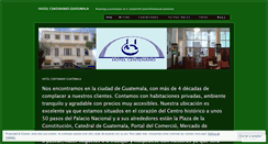 Desktop Screenshot of hotelcentenario.wordpress.com
