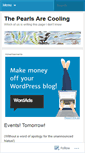 Mobile Screenshot of coolingpearls.wordpress.com