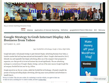 Tablet Screenshot of marketingbythenet.wordpress.com