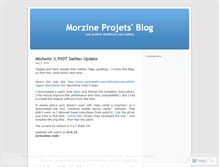 Tablet Screenshot of morzineprojets.wordpress.com