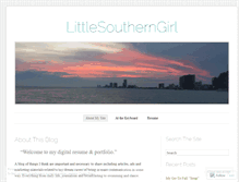 Tablet Screenshot of littlesoutherngirl.wordpress.com