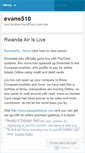Mobile Screenshot of evans510.wordpress.com