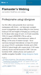 Mobile Screenshot of flamaster.wordpress.com