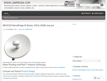 Tablet Screenshot of lanprosa.wordpress.com