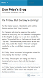 Mobile Screenshot of donpricebrasil.wordpress.com